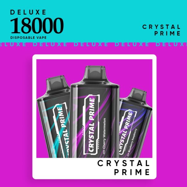 Crystal Prime Deluxe 18000: A Closer Look at the Ultimate Disposable Vape